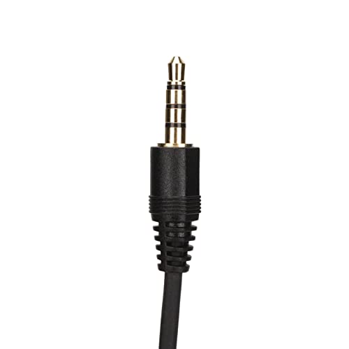 H360-3.5 Single Sided Business Headset, Monaural Telephone Headset with Noise Reduction Microphone, Lightweight Comfortable Call Center Headset for 3.5mm Jack Devices