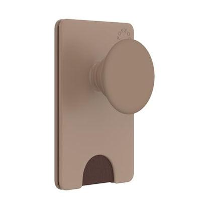 PopSockets Adhesive Phone Wallet with Grip- Latte - color: Latte Adhesive, style: Adhesive