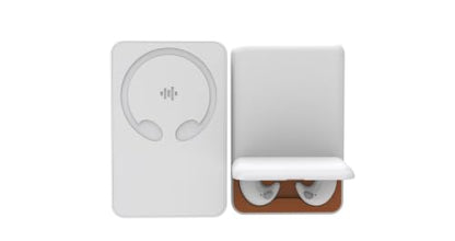 3-in-1 Magnetic Wireless Power Bank 5000mAh, White - color: white