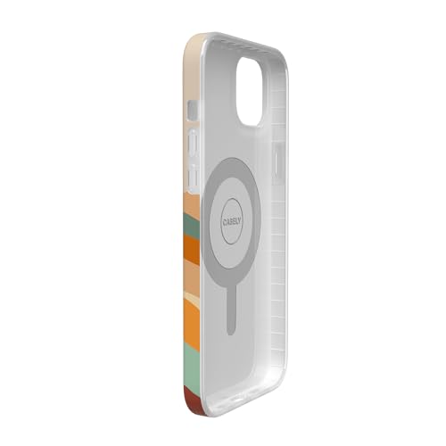 Casely iPhone 14 Plus Case | Magic Mountain | Colorblock | Compatible with MagSafe | Classic Ultra Slim Design - color: Magic Mountain | Colorblock