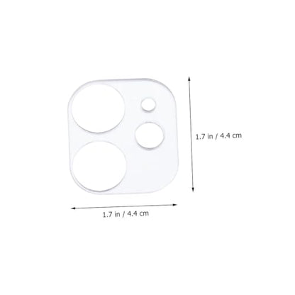 NUOBESTY Clear Tempered Glass Lens Protector for Bubble Scratch Transparent Camera Film with Oleophobic Coating Explosion and Easy Installation