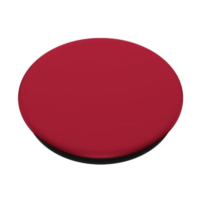 Cell Phone Button Holder Pop Out Knob Plain Solid Red Matte PopSockets PopGrip: Swappable Grip for Phones & Tablets PopSockets Standard PopGrip - style: Standard