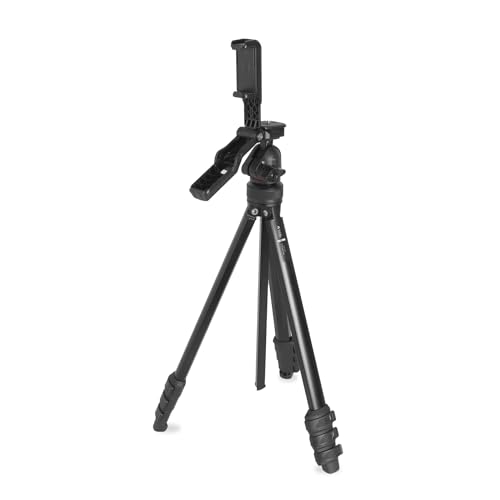 Heavy Duty Lightweight Tripods by foldio foldable studio, Portable Cell Phone & Camera Tripods with Phone Holder, for iPhone, Android, Tripod for Photo Video Shooting (Travel Tripod - Aluminum) - style: Travel Tripod - TT Aluminum