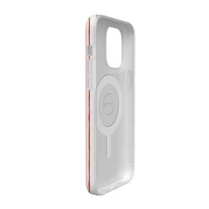 Casely iPhone 14 Pro Case | Pretty in Pastel | Blush Stripes | Compatible with MagSafe | Classic Ultra Slim Design - color: Pretty in Pastel | Blush Stripes, size: iPhone 14 Pro