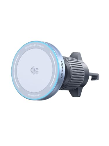 UGREEN MagFlow 25W Qi2.2 MagSafe Compatible Wireless Car Charger - size: 25W