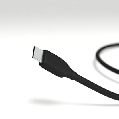 Amazon Basics USB-C to USB-C 2.0 Fast Charging Cable, 60W, 480Mbps Speed, USB-IF Certified, for Apple iPhone 16/15, iPad, Samsung Galaxy, Tablets, Laptops, 10 Foot, Black - color: Black, size: 10-Foot