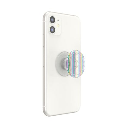 PopSockets Adhesive Phone Grip, Holder, Phone Stand, Rainbow - Translucent Colorblock - color: Colorblock, style: Adhesive