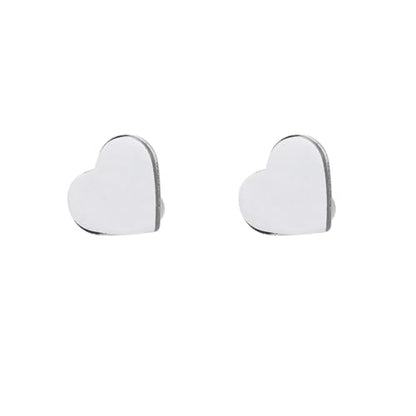 12Pcs Phone Charm Hook Adhesive (Heart-shaped, Silver, Small) - color: Silver (S)