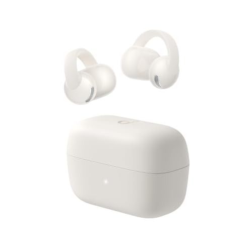 Soundcore C50i by Anker Open Ear Earbuds, Clip On Earbuds, Clip Headphones - color: White