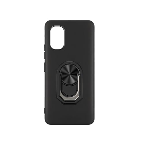 Phone Case for Pinwheel Genesis 1 with Ring Holder Kickstand | Slim Matte Black Case - Full Body Protective Phone Cover, Lightweight, Shockproof, Compatible with BLU G53 Smartphone
