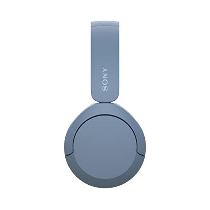 Sony WH-CH520 Wireless On-Ear Bluetooth Headphones with Microphone, Blue - color: Blue