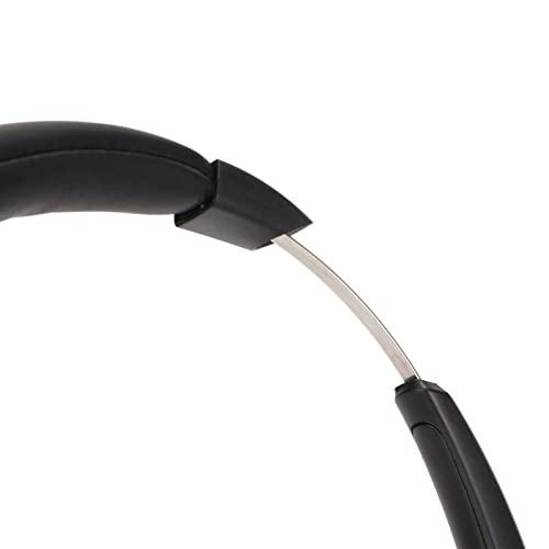 RJ9 Single Ear Headset, Monaural Business Headset with Noise Canceling Mic, Volume Control and 6 Speed Line Adjustment for Call Centers Office Truck Drivers