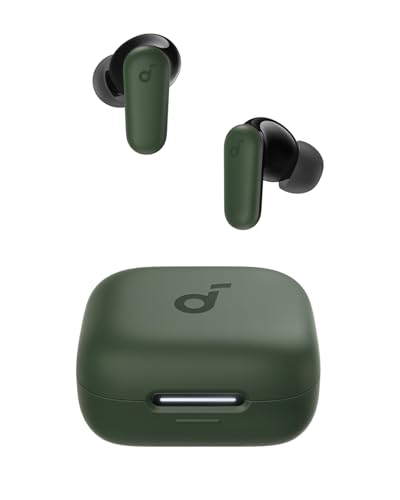 Soundcore P30i by Anker Noise Cancelling Earbuds, Hands-Free Viewing - color: Green