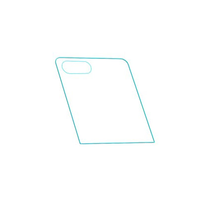 3PCS Clear Screen Protector for Samsung Galaxy Z Flip 5 5G Inner Screen Protection Hydrogel Films Not Tempered Galss (Inferior Posterior Membrane) - size: Posterior Membrane - Lower