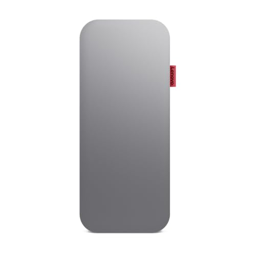 Lenovo Go USB-C Laptop Power Bank 20,000 mAh, 2xUSB-C, 1xUSB-A, <3h Recharging Time, Storm Grey