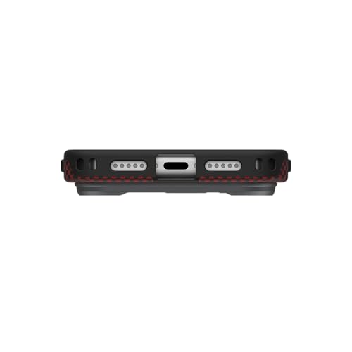 URBAN ARMOR GEAR UAG Designed for iPhone 17 Pro Case Fibr Armr - Compatible with MagSafe Military Grade Protective Cover, Solar Flare/Charcoal - color: Fibr Armr - Solar Flare/Charcoal
