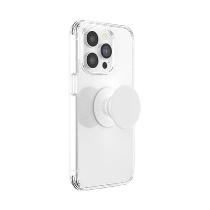 PopSockets Adhesive Phone Grip, Holder- White - color: White, style: Adhesive