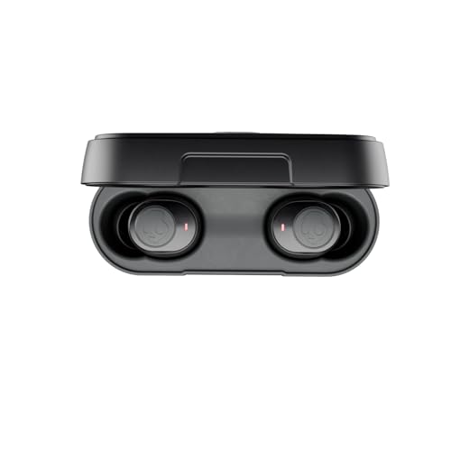 Skullcandy Jib True 2 Wireless Earbuds,Bluetooth Headphones,Up to 33 Hours Battery with Charging Case,Noise Isolating Fit,Sweat and Water Resistant,Microphone for iPhone Android-True Black,(Pack of 2) - color: True Black, size: Jib True 2 (Pack of 2)