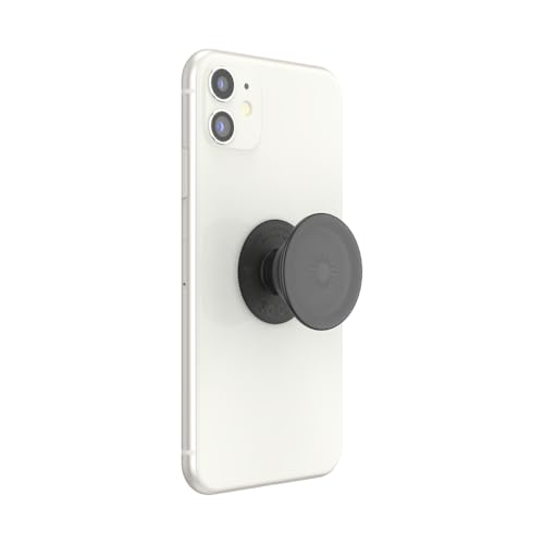 PopSockets Adhesive Phone Grip, Holder- Translucent Black - color: Clear Black, style: Adhesive
