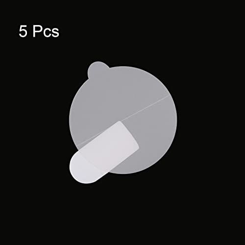 HARFINGTON 5pcs Watch Glass Screen Protectors 29mm Soft TPU Anti-scratch HD Clear High Definition Round Smartwatch Screen Protection Film (for Flat Screen) - size: 29mm