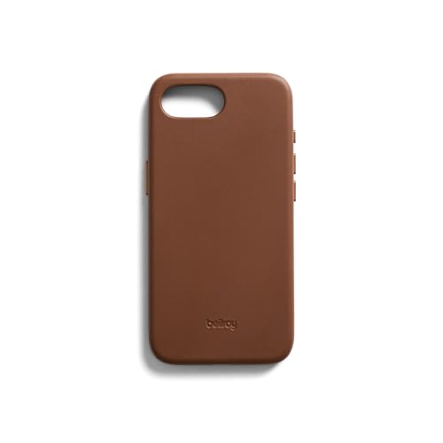 Bellroy Phone Case for iPhone 16e (Leather Phone case) - Sienna - color: Sienna