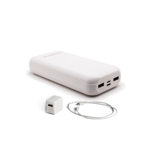 4ALLFAMILY 20000mAh Power Bank for Voyager & Explorer Cooler Travel Case | Portable Power Bank for Voyager & Explorer Coolers - Compatible with Most USB-Powered Devices On The Go