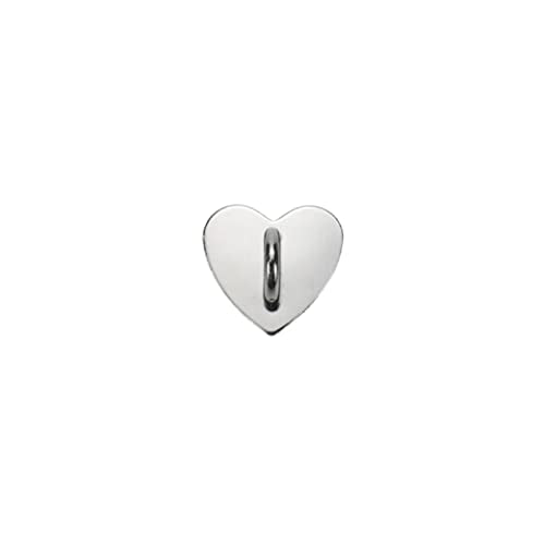 12Pcs Phone Charm Hook Adhesive (Black, Heart Shaped) - color: Black