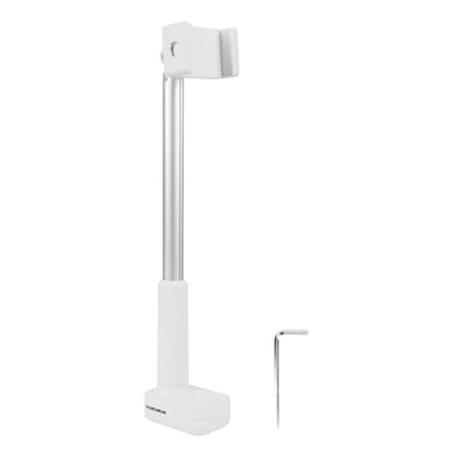 Phone Holder for Bed, Flexible Muti Angle Height Adjustable Metal Overhead Desk Phone Mount Universal 360° Lazy Long Arm Clamp Phone Mount for Table Bedside Bedframe