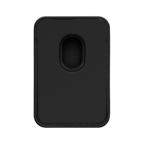 CASETiFY Snappy BioVeg Tumbled Wallet [Compatible with Magsafe] - Black - color: Black