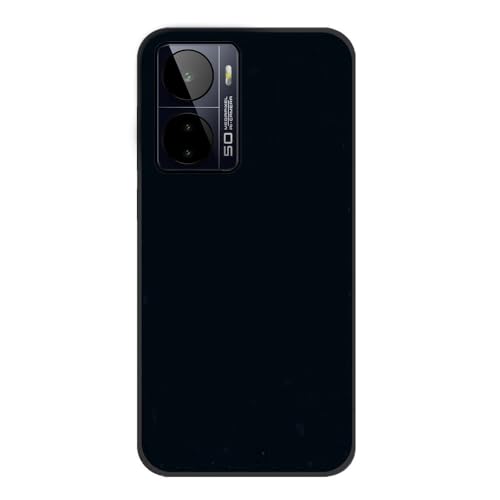 for BLU G93 Phone Case with Screen Protector Slim Thin Cover -Black | Slim Thin Flexible TPU with Reinforced Corners Protective Silicone Case Cover Compatible with BLU G93 G0910WW 6.8" SmartPhone