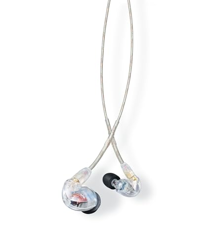 Shure SE425 PRO Sound Isolating Wired Earbuds - Clear