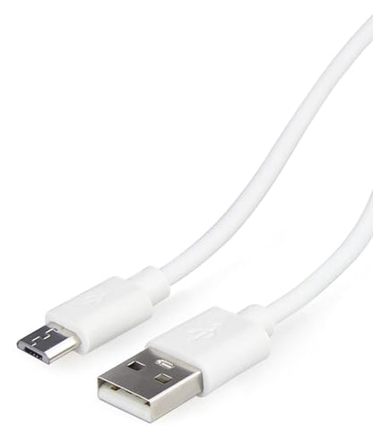 USB A to Micro USB Cable White 3ft, Android Charging Cable 12-Pack Bulk - color: White, size: 3 Feet