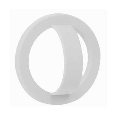 Magnetic Silicone Phone Grip Ring Holder Compatible with MagSafe Phone Case - color: Grey