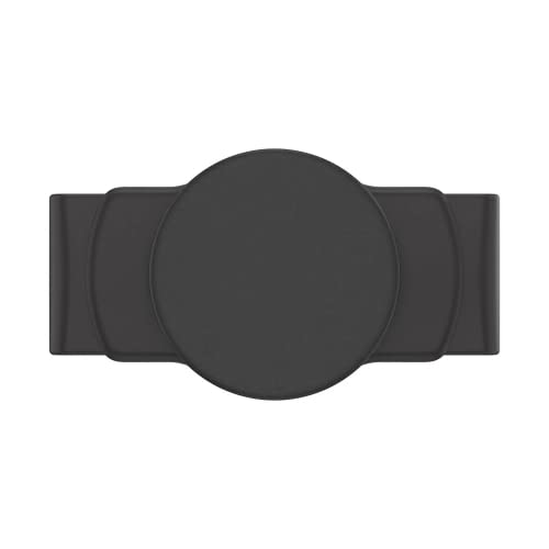 PopSockets Phone Grip Slide for Phones and Cases, Sliding Phone Grip with Expanding Kickstand - Black - color: Black