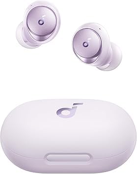 Soundcore by Anker Space A40 Adaptive Active Noise Cancelling Earbuds - color: Purple