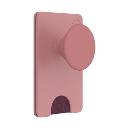PopSockets Adhesive Phone Wallet with Grip- Clay - color: Clay, style: Adhesive