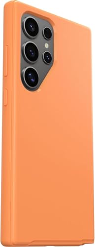 OtterBox Samsung Galaxy S24 Ultra (Only) - Symmetry Series Case - Sunstone (Orange) - Ultra-Sleek - Wireless Charging Compatible - Raised Edges Protect Camera & Screen - Non-Retail Packaging - color: Sunstone (Orange)