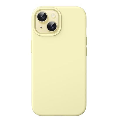 JETech Silicone Case for iPhone 15, Yellow | Silky Soft Touch, Shockproof Protection, Scratch Resistant, Microfiber Lining - color: Yellow, size: iPhone 15