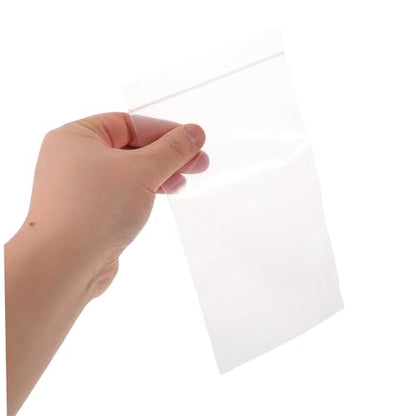 Mobestech 50pcs Waterproof Sealed Phone Case with Touchscreen, Thickened Mobile Phone Pouch 10x20cm, Dustproof Protective Bag for Hiking Camping Travel Transparent