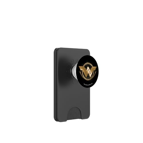 Wonder Woman Movie Golden Lasso Logo PopSockets PopWallet for MagSafe - style: Magnetic PopWallet