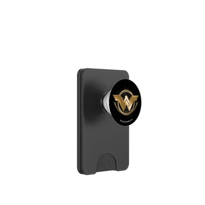 Wonder Woman Movie Golden Lasso Logo PopSockets PopWallet for MagSafe - style: Magnetic PopWallet