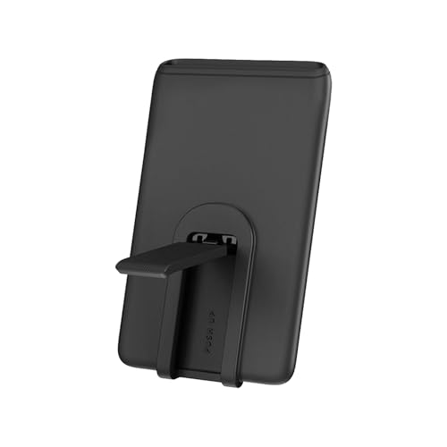 Phone Wallet Stick On Phone Card Holder for Back of Phone Case Silicone Sticker Credit Card Holder with Stand