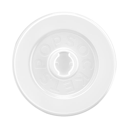 PopSockets Magnetic Base for PopTops- Glossy White - color: Glossy White, style: MagSafe