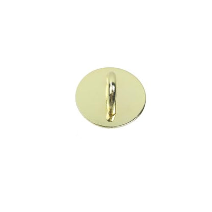Phone Charm Hook Adhesive Phone Finger Grip Hook, Round - style: Round, Golden