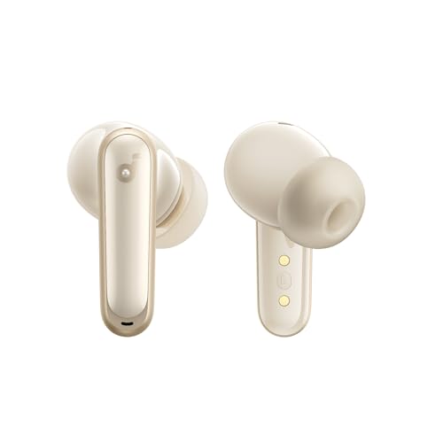 Soundcore P40i by Anker Noise Cancelling Earbuds with Adaptive ANC - color: Oat White