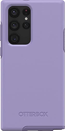 OtterBox Symmetry Series Case for Samsung Galaxy S22 Ultra (NOT S22/Plus) Non-Retail Packaging, Purple - color: Purple