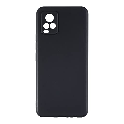 Protective Case for Vivo V20 V2025 - Black | 6.44" Slim Shockproof Bumper Back Cover Anti-Scratch Flexible TPU Shell, Grip-Friendly - color: Black