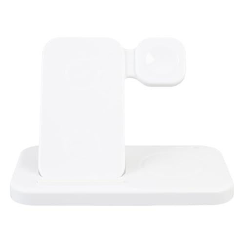 Foldable 4 in 1 Wireless Charging Station Phones Earphones Watch Charger Stand Lightweight for Travel Work