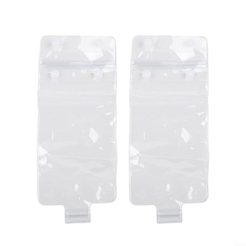 Waterproof Phone Bags 2 Pack with Touch Screen Compatibility, Charging Port, Dual Lock Zipper, Adjustable Strap, IPX8 Waterproof Protection (A-2pcs)