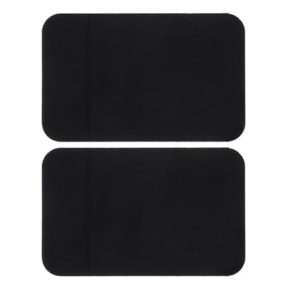 Alipis 2pcs Black Elastic Stretch Fabric Phone Back Card Holders Sticky Pocket for Credit Cards, Smartphone Wallet Bags Suitable for Travel and Daily Use